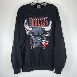 Vintage Logo 7 Heavy Weight Chicago Bulls Sweatshirt Size XL